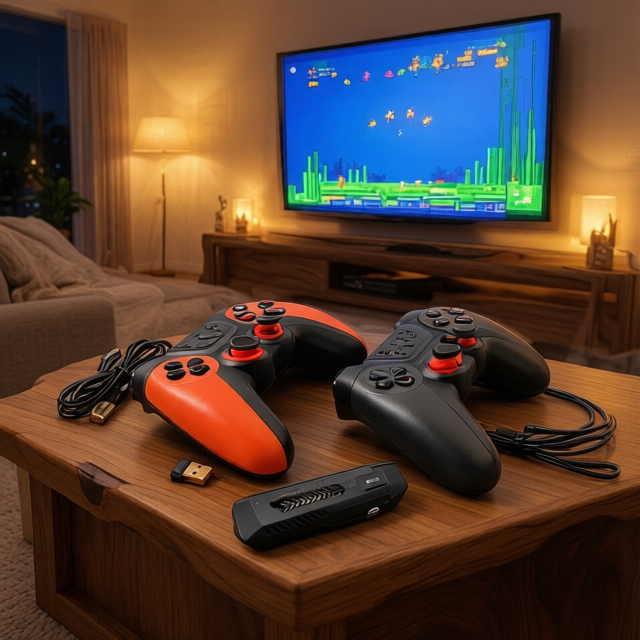 Consola retro con +30.000 juegos y 2 mandos