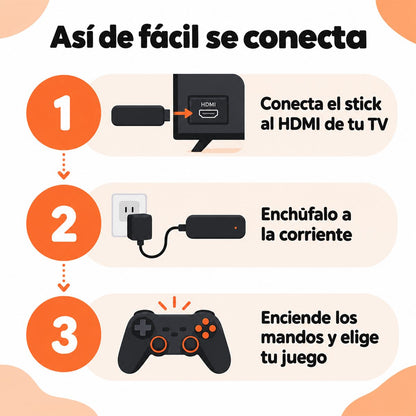 Así de fácil se conecta la consola retro a tu TV