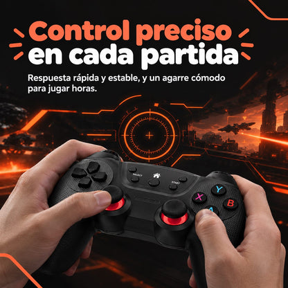 Mando con control preciso en cada partida